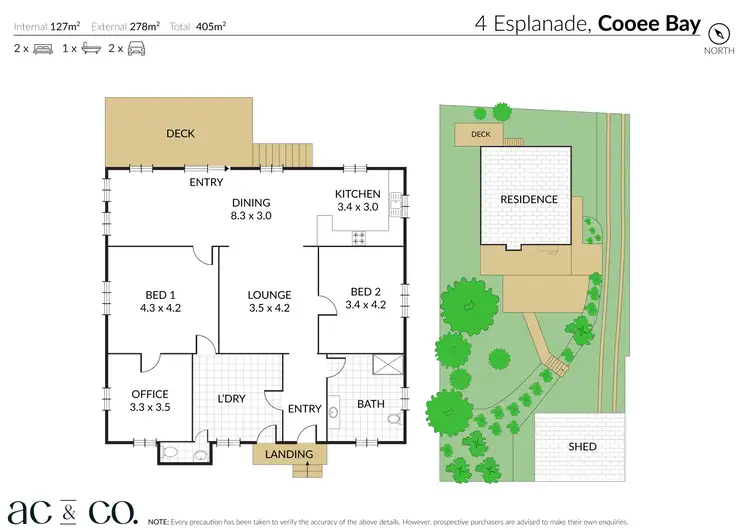 Floorplan of Homely house listing, 4 The Esplanade, Cooee Bay QLD 4703