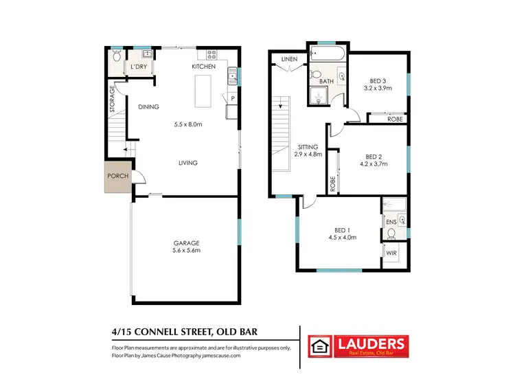 Floorplan of Homely townhouse listing, 4/15 Connell Street, Old Bar NSW 2430