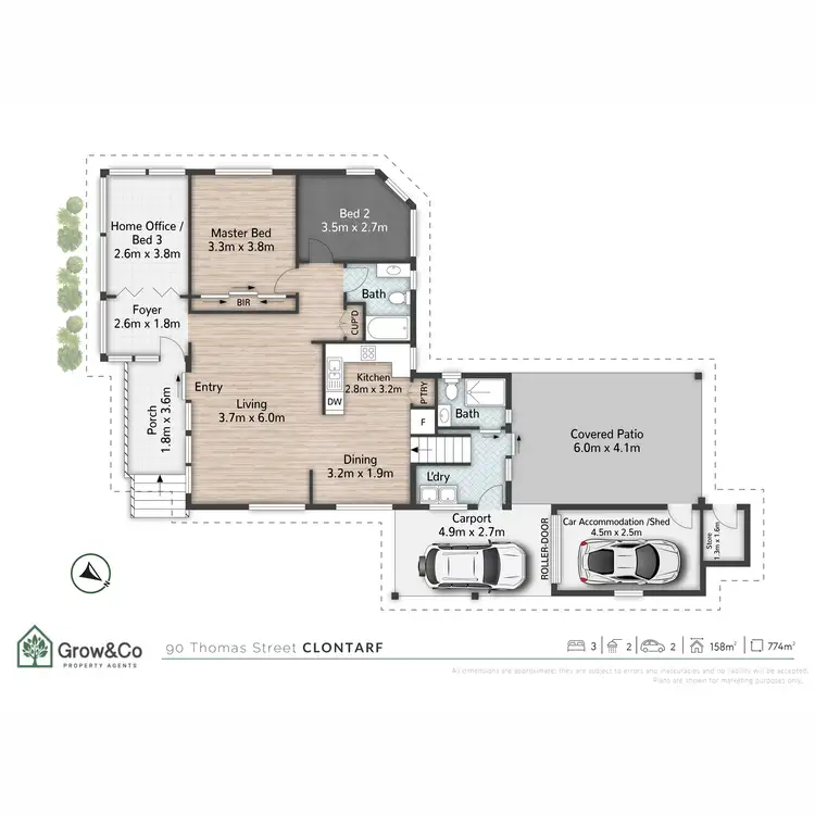 Floorplan of Homely house listing, 90 Thomas Street, Clontarf QLD 4019