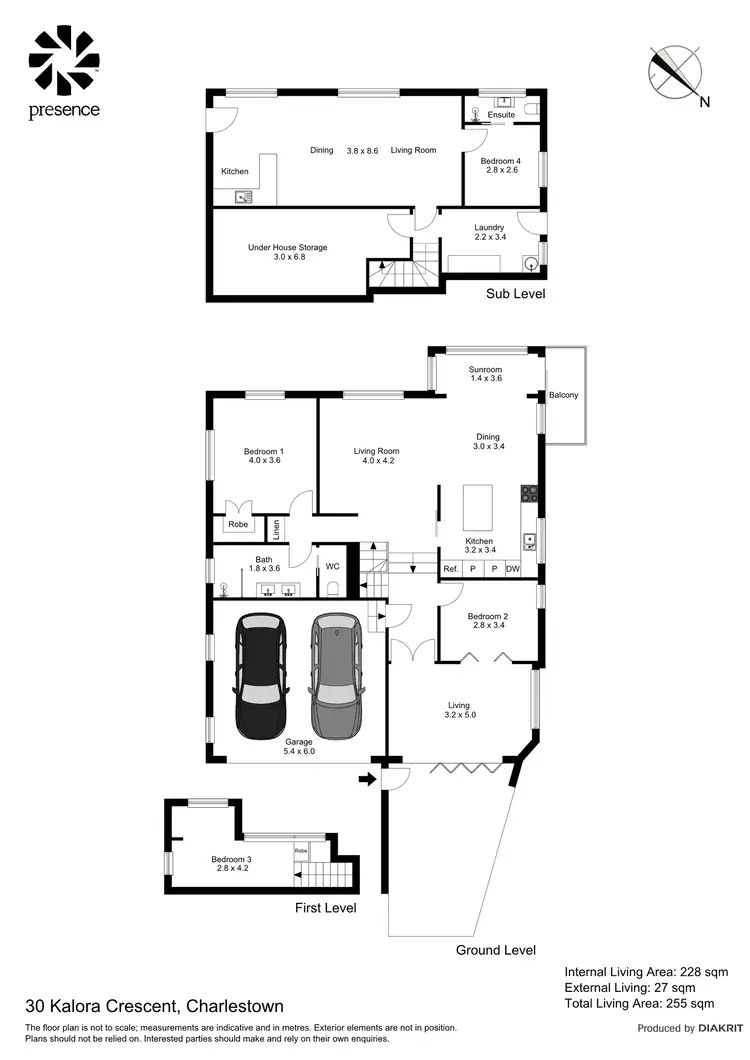 Floorplan of Homely house listing, 30 Kalora Crescent, Charlestown NSW 2290