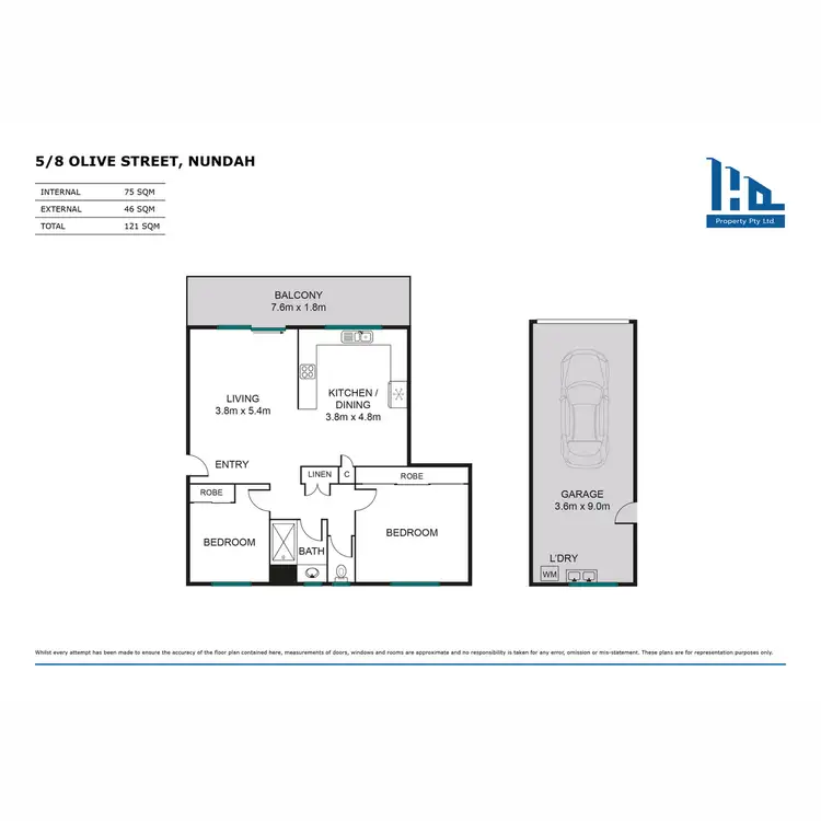 Floorplan of Homely apartment listing, 5/8 Olive Street, Nundah QLD 4012