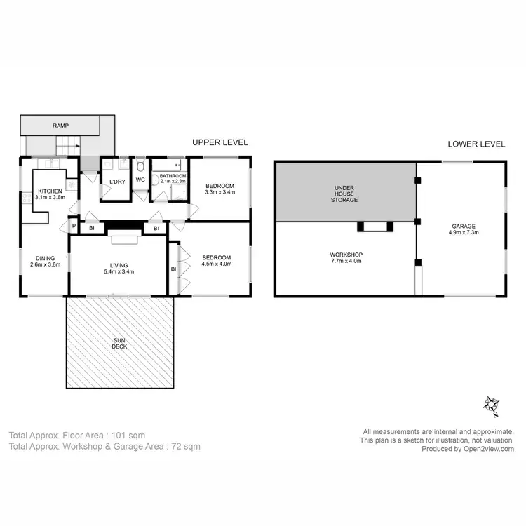 Floorplan of Homely house listing, 28 Barton Avenue, Triabunna TAS 7190