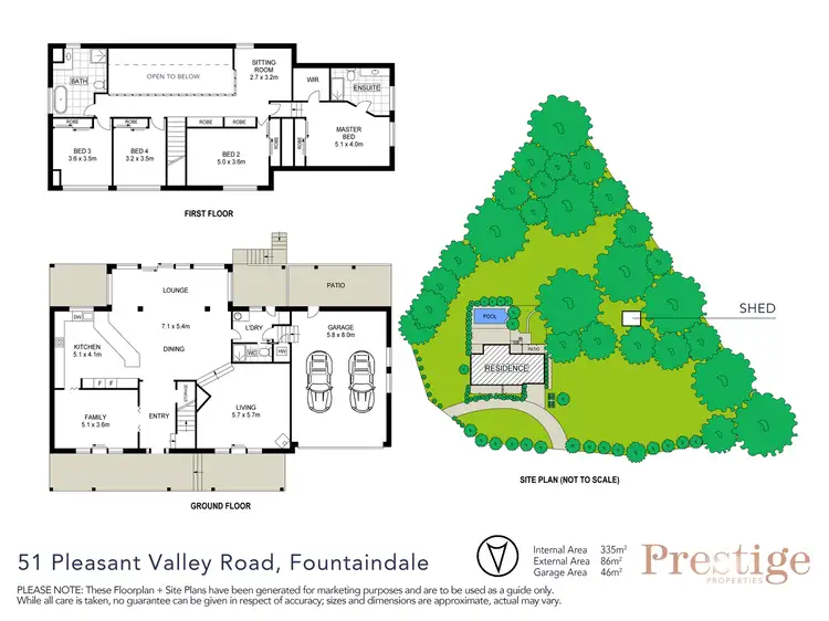 Floorplan of Homely rural property listing, 51 Pleasant Valley Road, Fountaindale NSW 2258