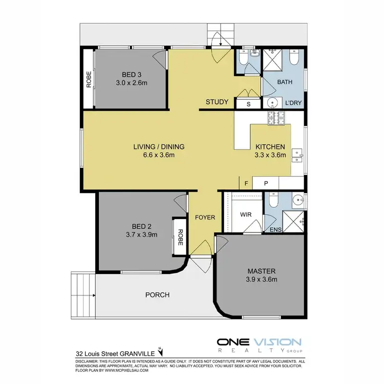 Floorplan of Homely house listing, 32 Louis Street, Granville NSW 2142