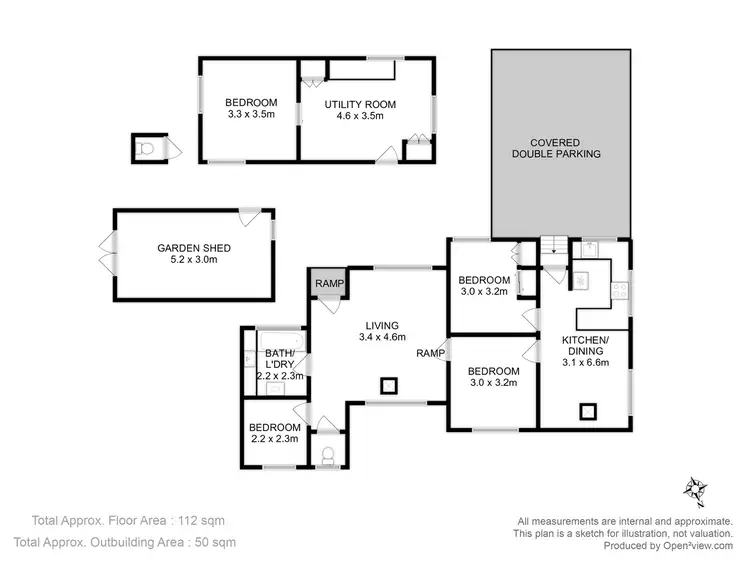 Floorplan of Homely house listing, 41 Lovering Avenue, Verona Sands TAS 7112