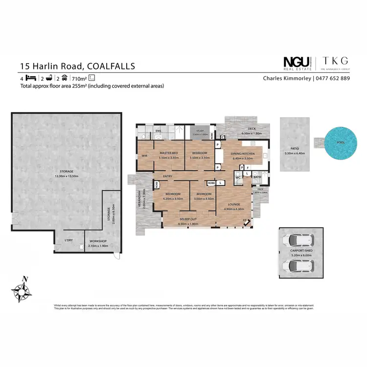 Floorplan of Homely house listing, 15 Harlin Road, Coalfalls QLD 4305