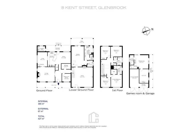 Floorplan of Homely house listing, 8 Kent Street, Glenbrook NSW 2773