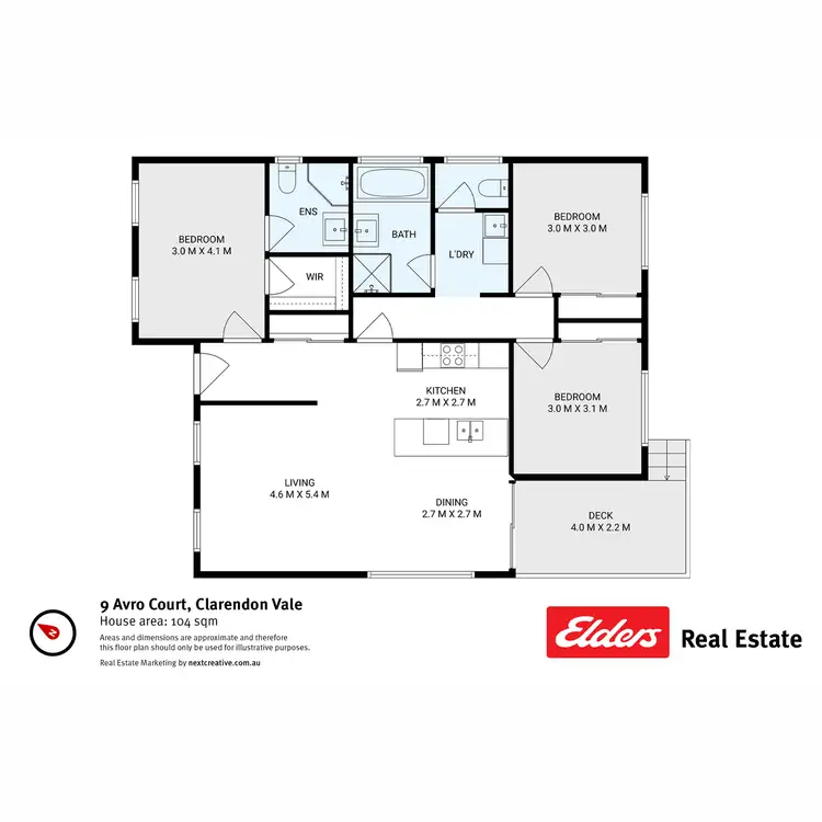 Floorplan of Homely house listing, 9 Avro Court, Clarendon Vale TAS 7019