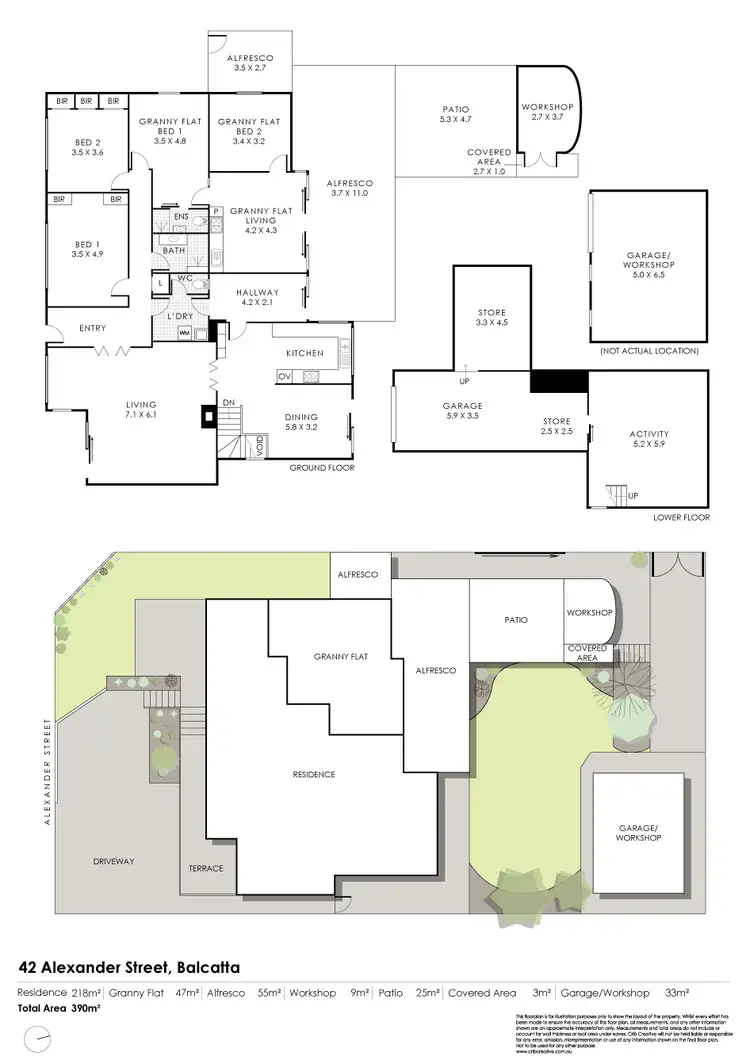 Floorplan of Homely house listing, 42 Alexander Street, Balcatta WA 6021
