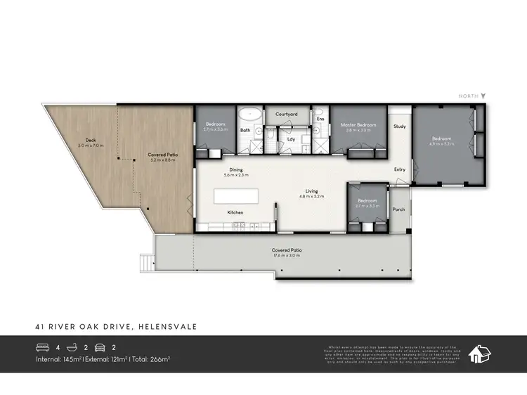 Floorplan of Homely house listing, 41 River Oak Drive, Helensvale QLD 4212