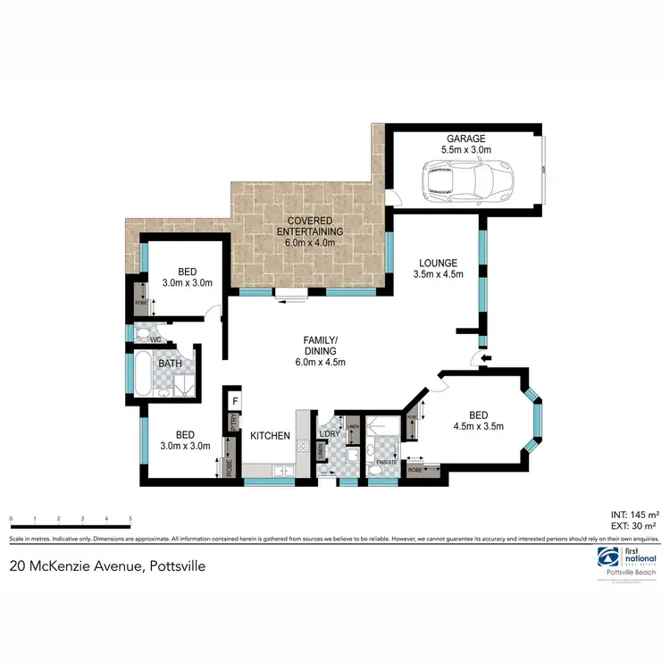 Floorplan of Homely house listing, 20 McKenzie Avenue, Pottsville NSW 2489