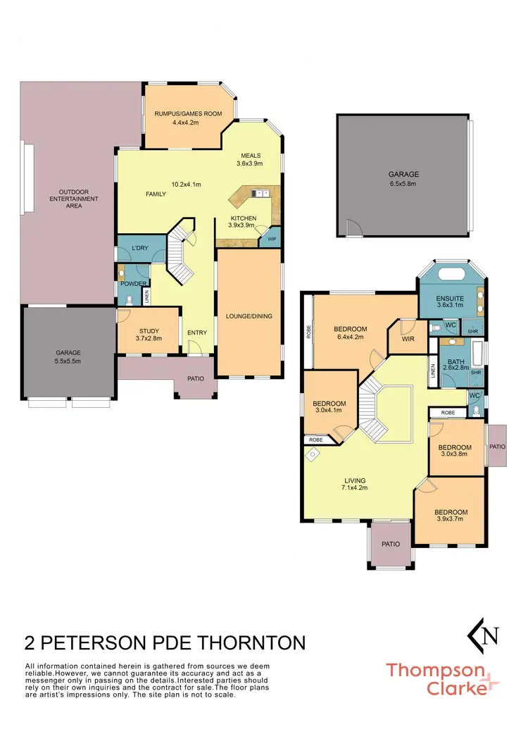 Floorplan of Homely house listing, 2 Peterson Parade, Thornton NSW 2322