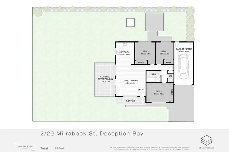 Floorplan of Homely house listing, 2/29-33 Mirrabook Street, Deception Bay QLD 4508