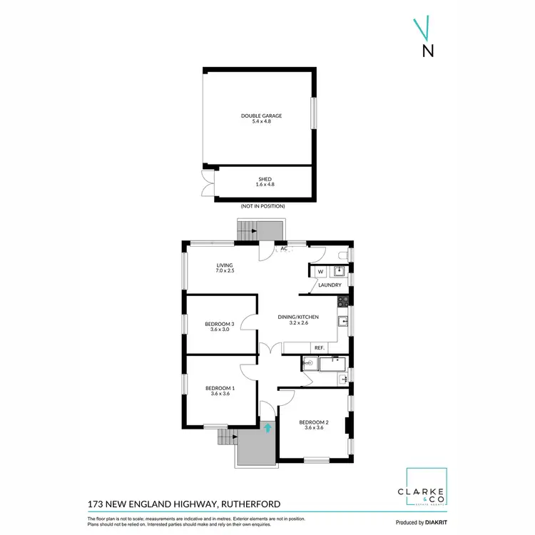 Floorplan of Homely house listing, 173 New England Highway, Rutherford NSW 2320