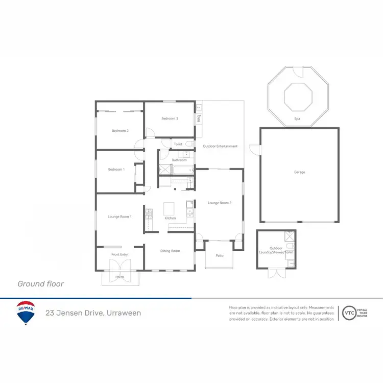 Floorplan of Homely house listing, 23 Jensen Drive, Urraween QLD 4655