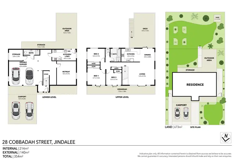 Floorplan of Homely house listing, 28 Cobbadah Street, Jindalee QLD 4074