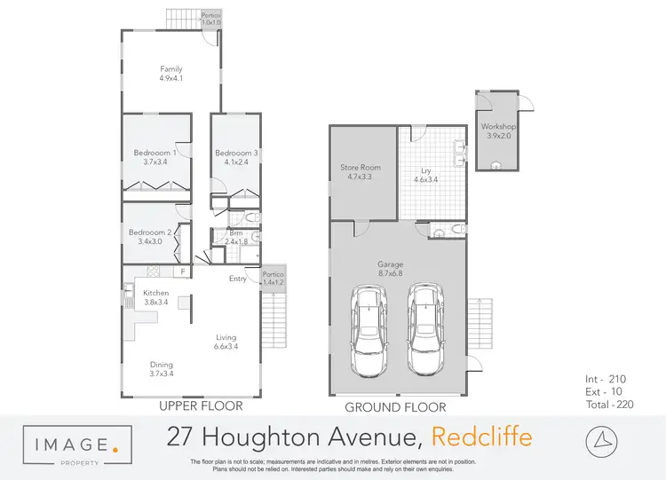 Floorplan of Homely house listing, 27 Houghton Avenue, Redcliffe QLD 4020