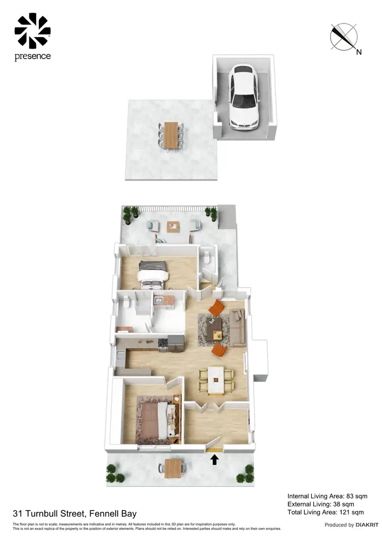 Floorplan of Homely house listing, 31 Turnbull Street, Fennell Bay NSW 2283