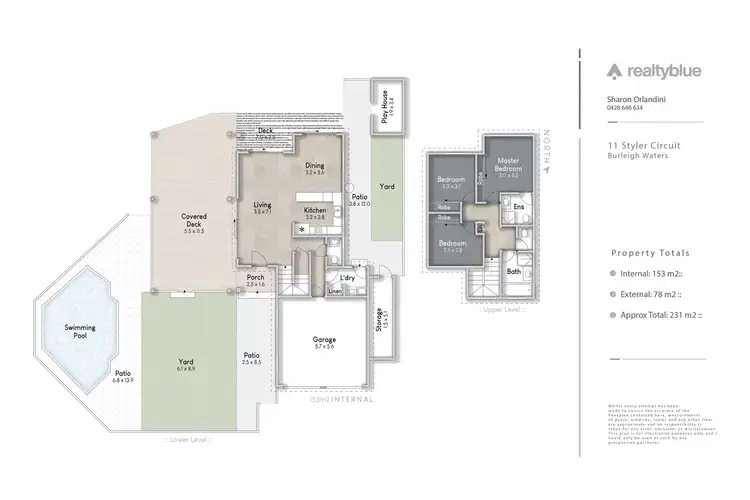 Floorplan of Homely house listing, 11 Styer Circuit, Burleigh Waters QLD 4220