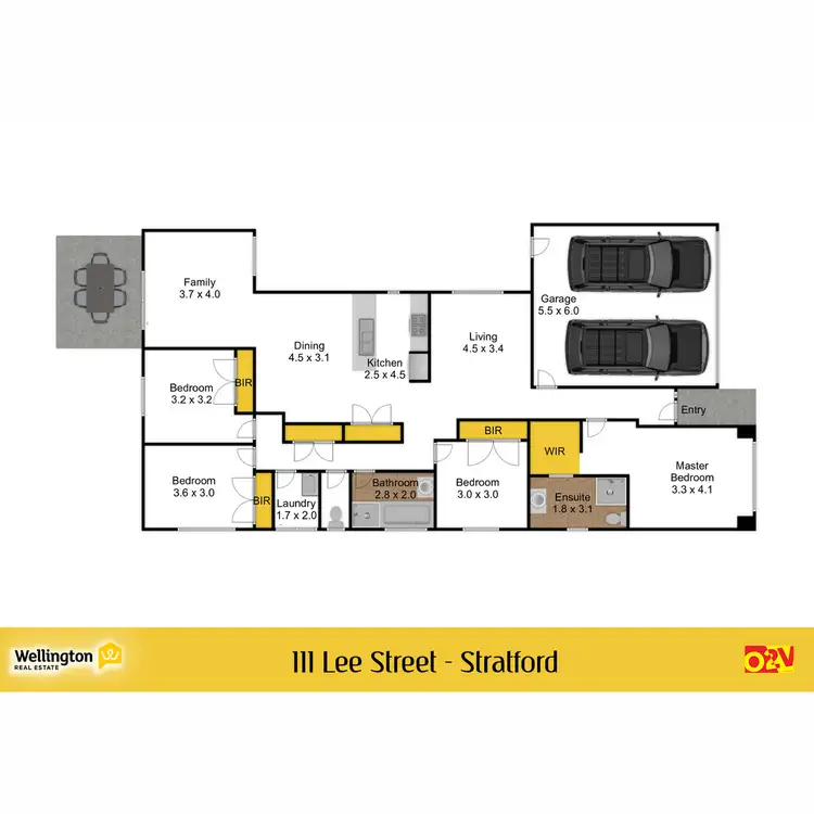 Floorplan of Homely house listing, 111 Lee Street, Stratford VIC 3862