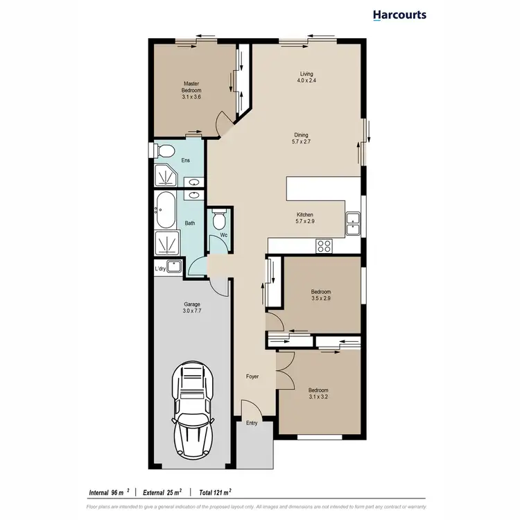 Floorplan of Homely townhouse listing, 11/149 Duffield Road, Kallangur QLD 4503