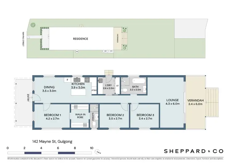 Floorplan of Homely house listing, 142 Mayne Street, Gulgong NSW 2852