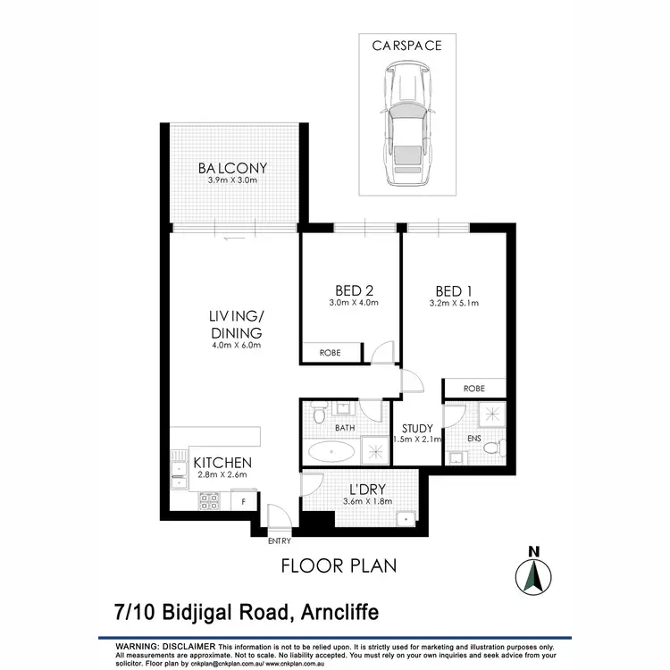 Floorplan of Homely apartment listing, 7/10 Bidjigal Road, Arncliffe NSW 2205