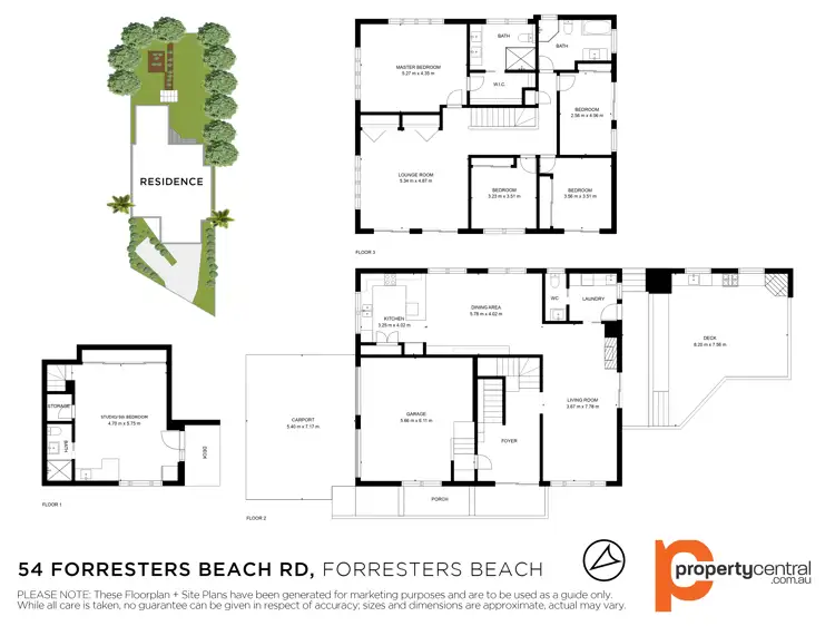 Floorplan of Homely house listing, 54 Forresters Beach Road, Forresters Beach NSW 2260