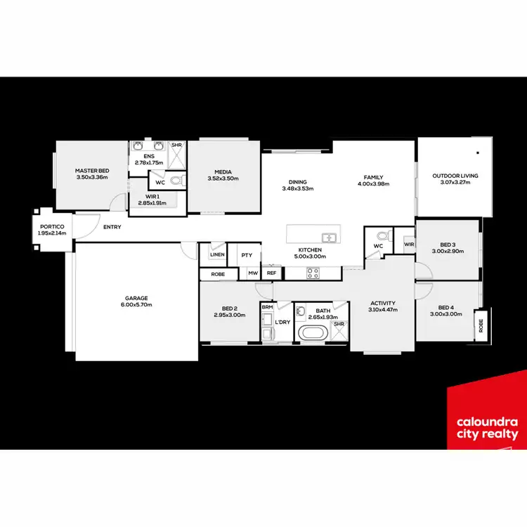 Floorplan of Homely house listing, 11 Gabbie Crescent, Nirimba QLD 4551