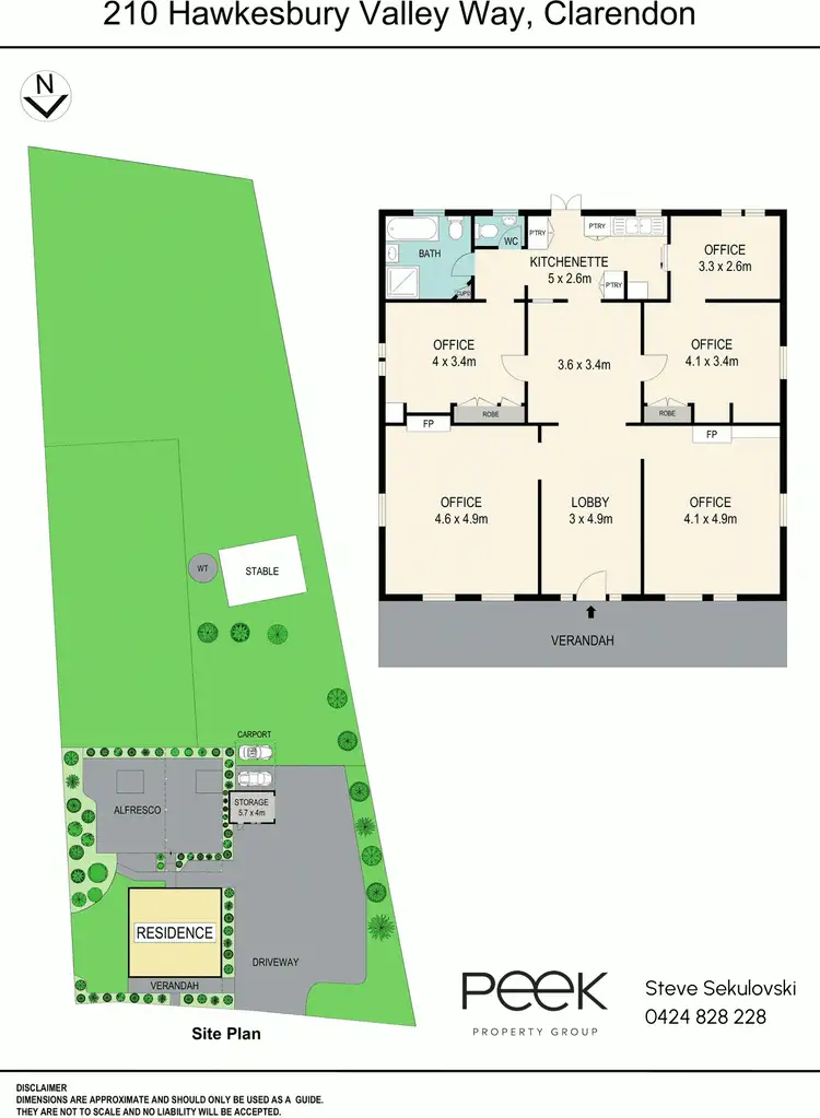 Floorplan of Homely house listing, 210 Hawkesbury Valley Way, Clarendon NSW 2756