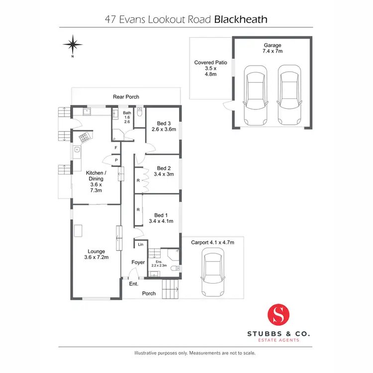 Floorplan of Homely house listing, 47 Evans Lookout Road, Blackheath NSW 2785