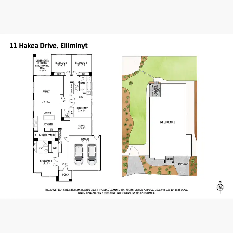 Floorplan of Homely house listing, 11 Hakea Drive, Elliminyt VIC 3250