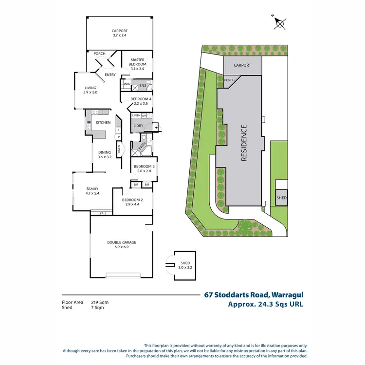 Floorplan of Homely house listing, 67 Stoddarts Road, Warragul VIC 3820