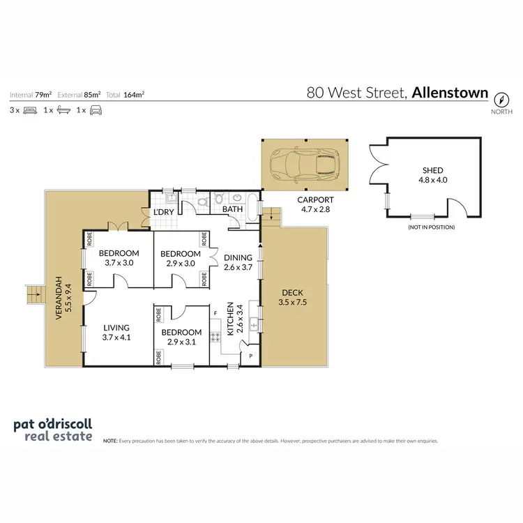 Floorplan of Homely house listing, 80 West Street, The Range QLD 4700