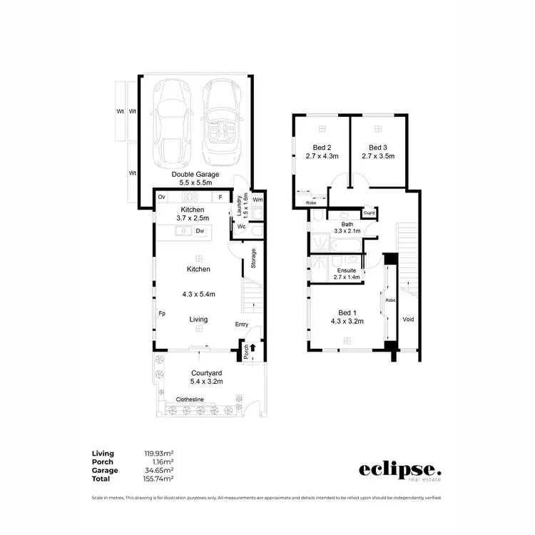 Floorplan of Homely house listing, 1/2 Mines Road, Campbelltown SA 5074