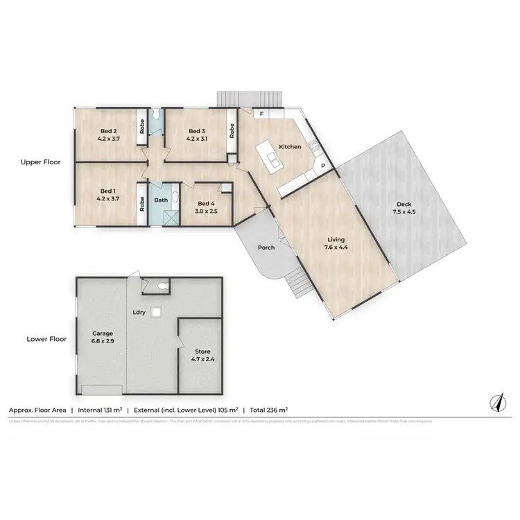 Floorplan of Homely house listing, 28 Lewin Street, Bardon QLD 4065
