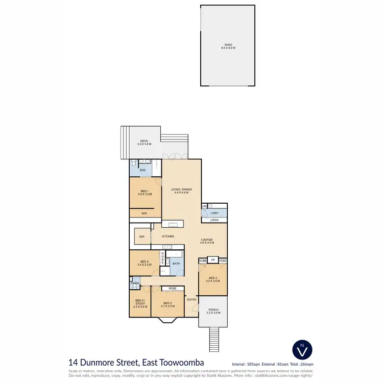 Floorplan of Homely house listing, 14 Dunmore Street, East Toowoomba QLD 4350