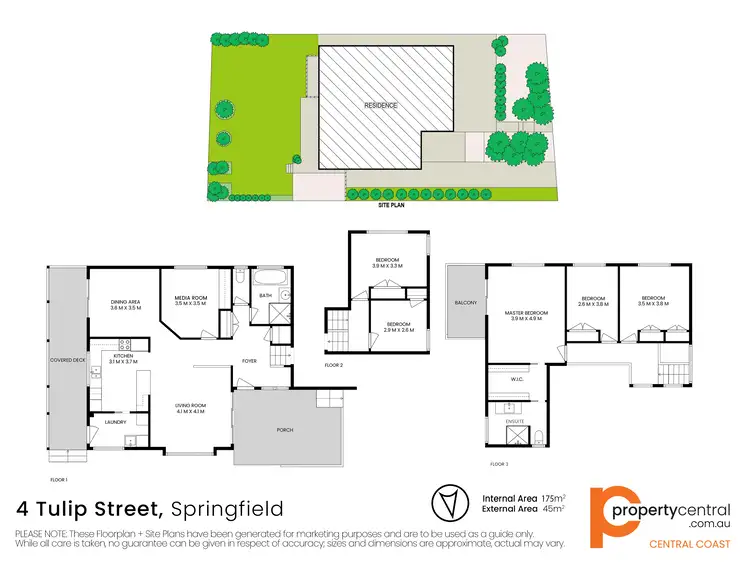 Floorplan of Homely house listing, 4 Tulip Street, Springfield NSW 2250