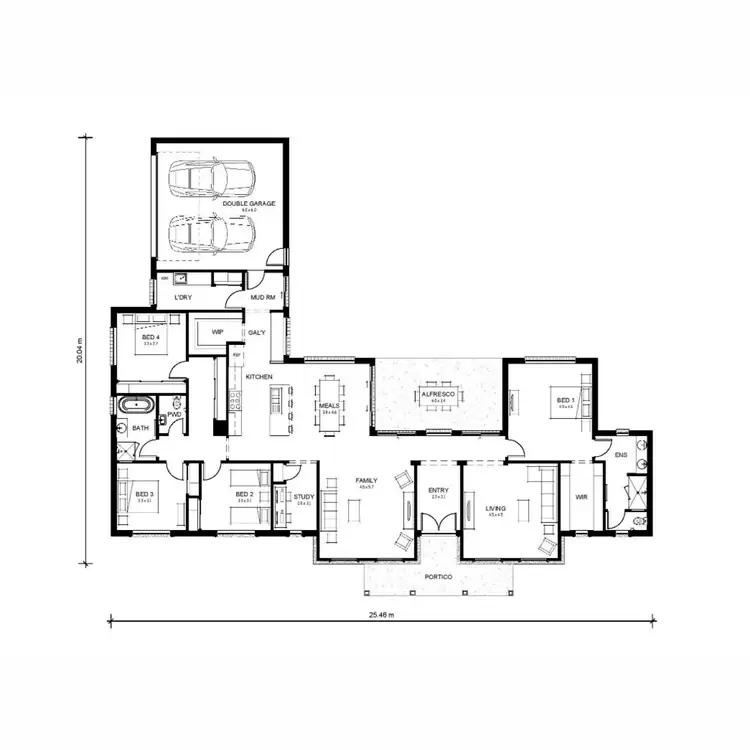 Floorplan of Homely land listing, 573 Morses Creek Road, Wandiligong VIC 3744