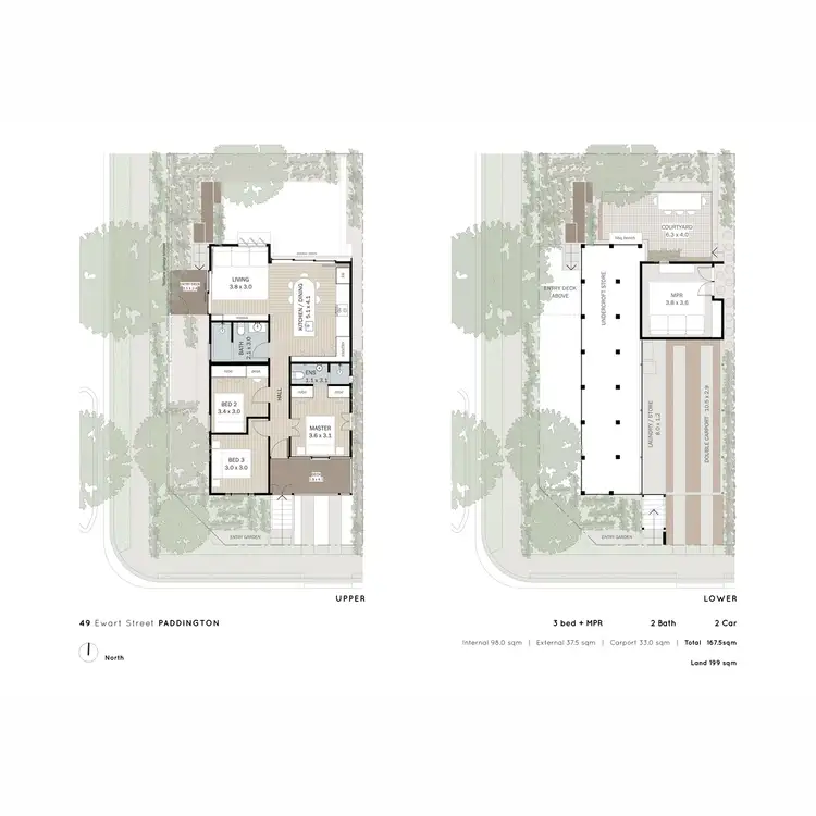 Floorplan of Homely house listing, 49 Ewart Street, Paddington QLD 4064