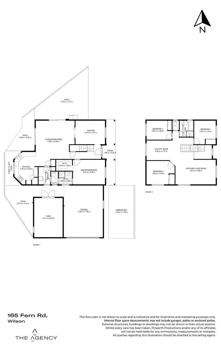 Floorplan of Homely house listing, 165 Fern Road, Wilson WA 6107