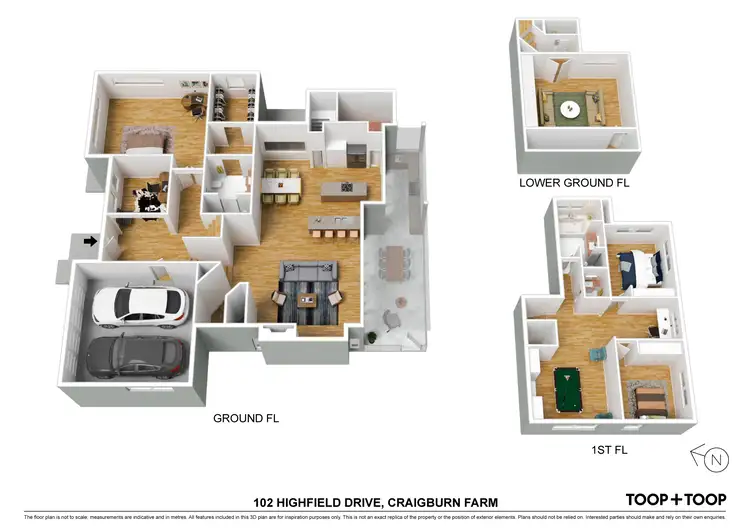 Floorplan of Homely house listing, 102 Highfield Drive, Craigburn Farm SA 5051