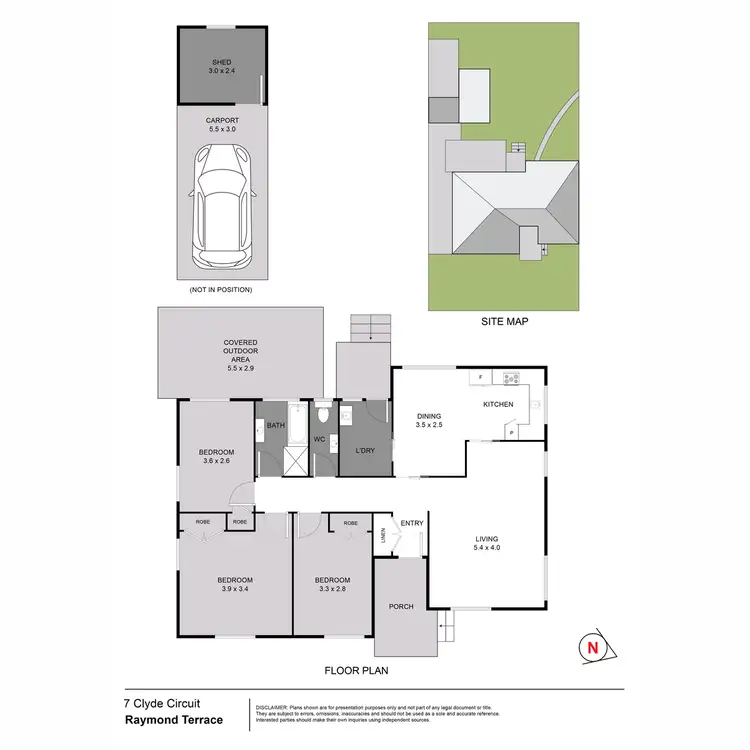 Floorplan of Homely house listing, 7 Clyde Circuit, Raymond Terrace NSW 2324