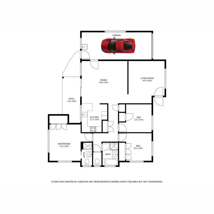 Floorplan of Homely house listing, 64 Cecily Street, Kallangur QLD 4503