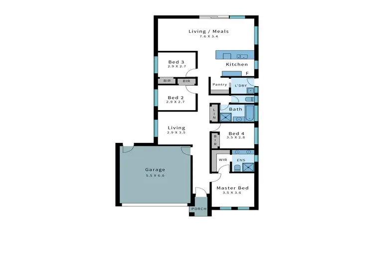 Floorplan of Homely house listing, 31 Smythe Street, Corinella VIC 3984