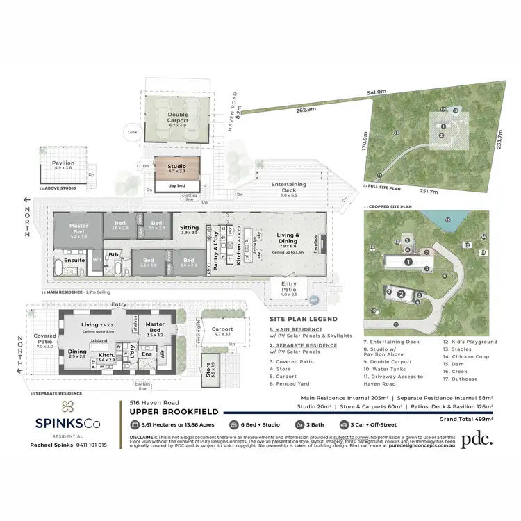 Floorplan of Homely rural property listing, 516 Haven Road, Upper Brookfield QLD 4069