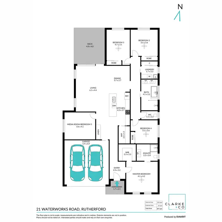 Floorplan of Homely house listing, 21 Waterworks Road, Rutherford NSW 2320
