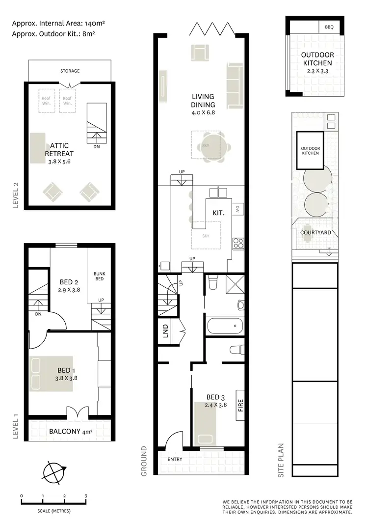 Floorplan of Homely terrace listing, 116 Ferris Street, Annandale NSW 2038