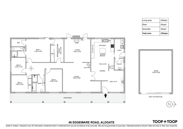 Floorplan of Homely house listing, 46 Edgeware Road, Aldgate SA 5154