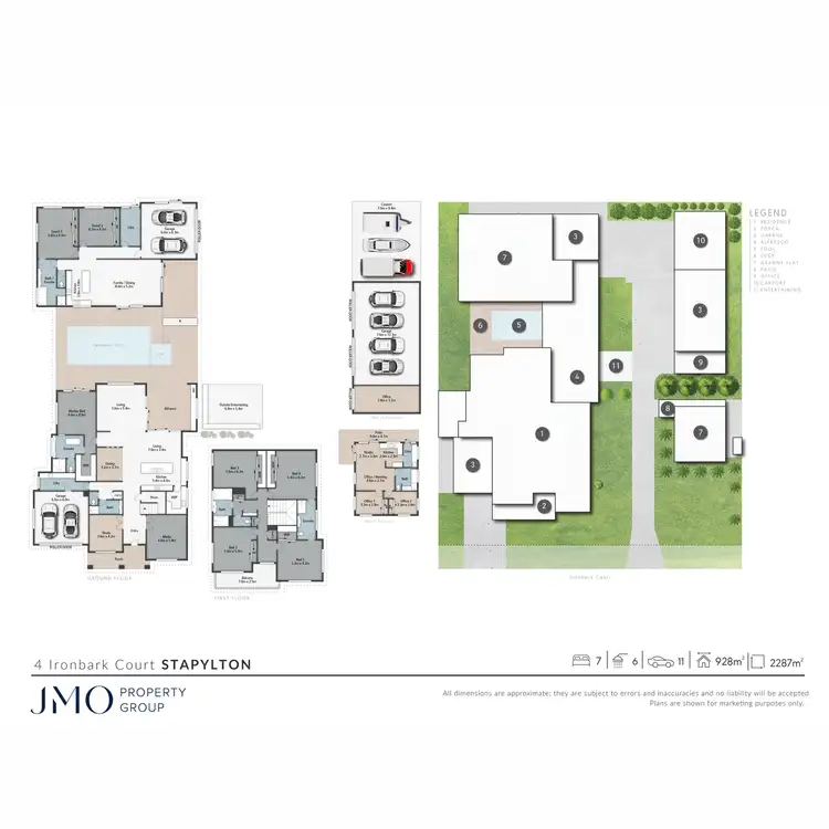 Floorplan of Homely house listing, 4 Ironbark Court, Stapylton QLD 4207